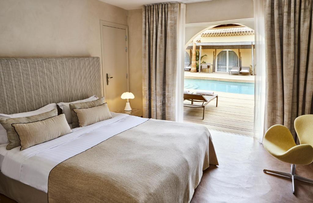 Двухместный (Привилегированный двухместный номер с 1 кроватью) отеля Hotel Villa Cosy, Сен-Тропе