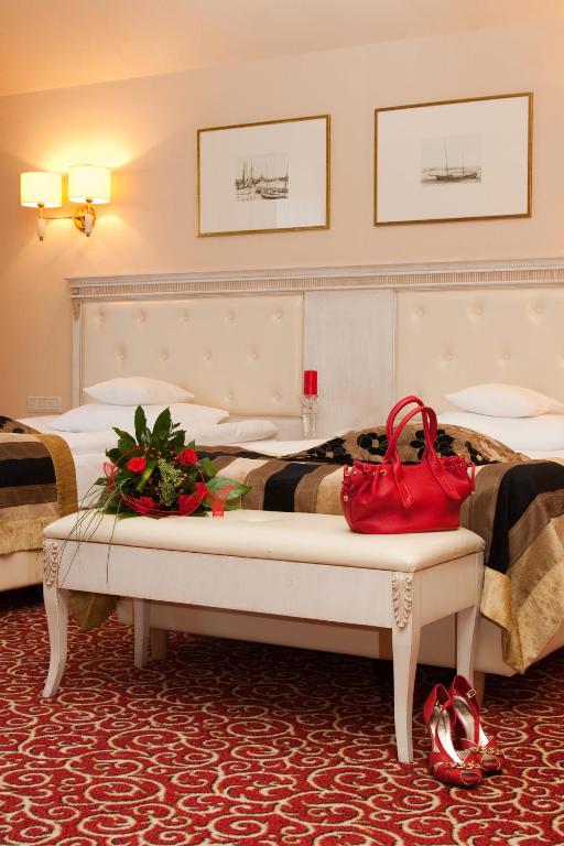 Двухместный (Двухместный номер с 1 кроватью или 2 отдельными кроватями) отеля Hotel Royal Baltic 4* Luxury Boutique, Устка