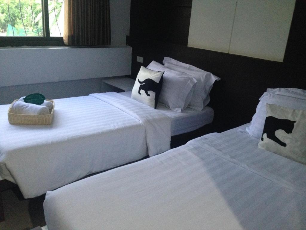 Двухместный (Двухместный номер Делюкс с 2 отдельными кроватями) отеля Bed By City Surawong-Patpong Hotel, Бангкок