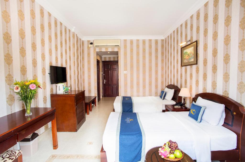Двухместный (Двухместный номер Делюкс с 1 кроватью) отеля Ky Hoa Hotel Vung Tau, Вунгтау