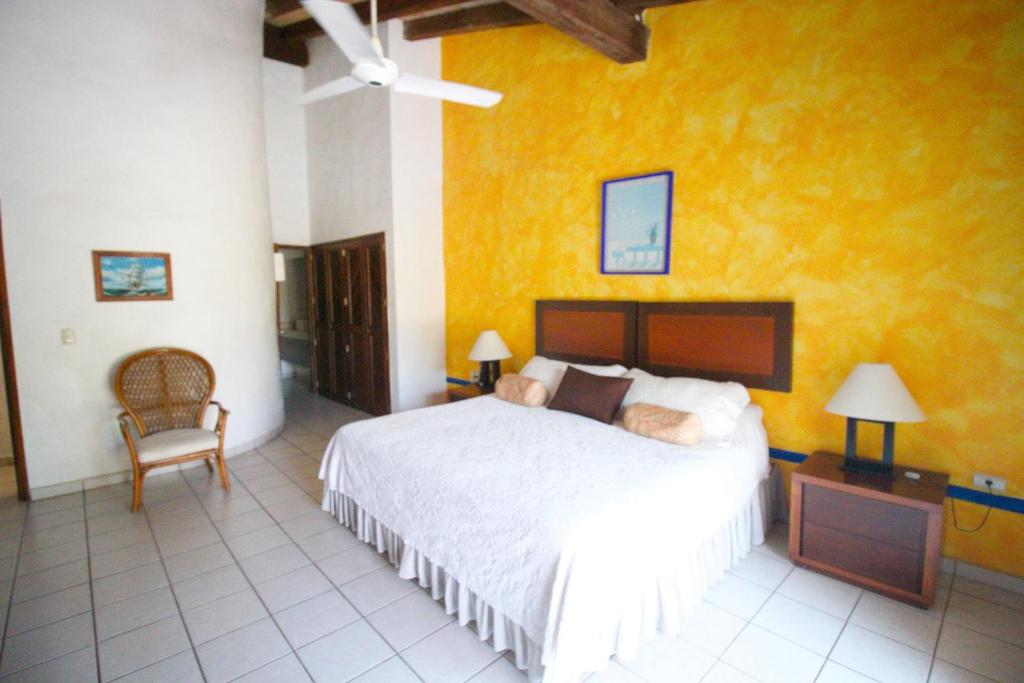 Двухместный (Классический двухместный номер с 1 кроватью) отеля Villas del Sol en Los Tules, Пуэрто-Вальярта
