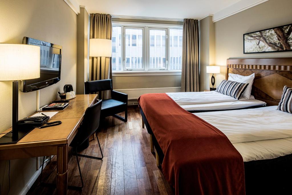 Двухместный (Стандартный двухместный номер с 2 отдельными кроватями) отеля First Hotel Millennium, Осло