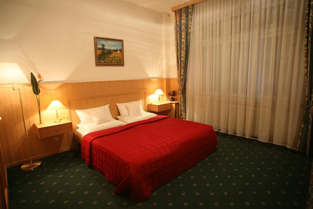 Трехместный (Трехместный номер) отеля Hotel Corvinus, Вена