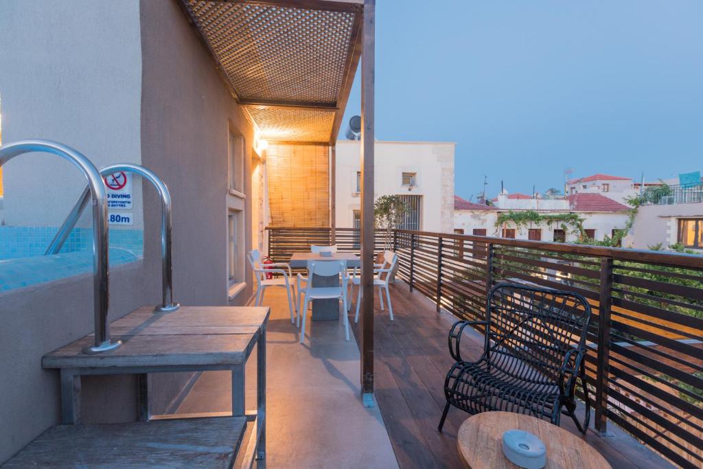 Вилла (Вилла с 2 спальнями — 3 этаж) виллы Casa Vitae Hotel, Ретимно, Крит