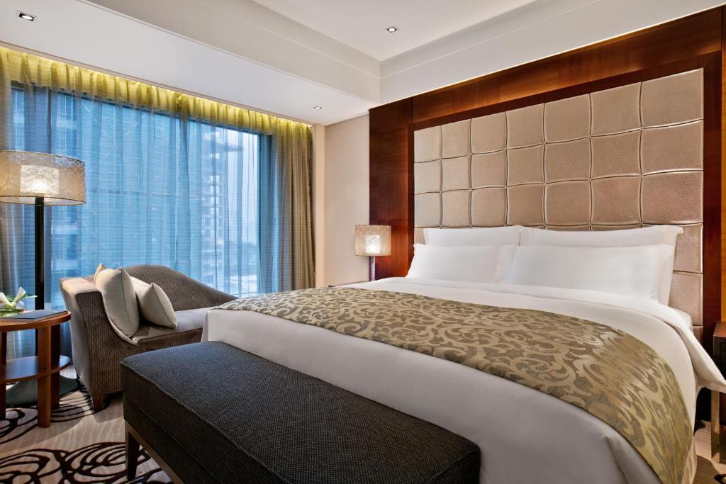 Двухместный (Эксклюзивный двухместный номер с 1 кроватью) отеля Kempinski Hotel Chongqing, Чунцин