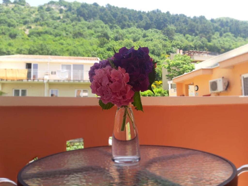 Двухместный (Двухместный номер с 1 кроватью и балконом, вид на сад), Garni Hotel Koral