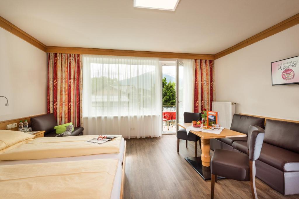 Двухместный (Двухместный номер с 1 кроватью) отеля Hotel Alpenhof, Бад-Хофгаштайн