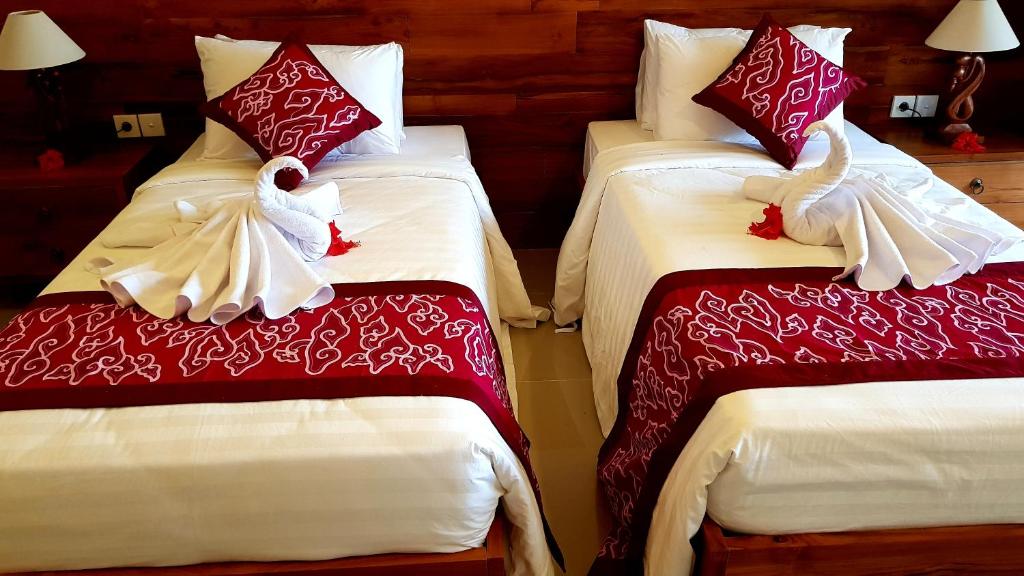 Двухместный (Двухместный номер Делюкс с 2 отдельными кроватями), Swan Inn