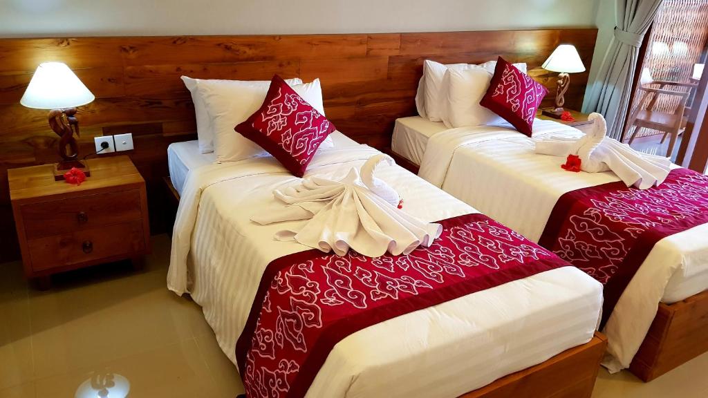 Двухместный (Двухместный номер Делюкс с 2 отдельными кроватями), Swan Inn