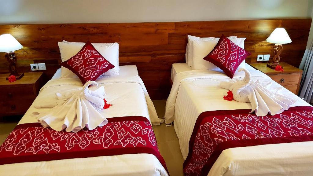 Двухместный (Двухместный номер Делюкс с 2 отдельными кроватями), Swan Inn