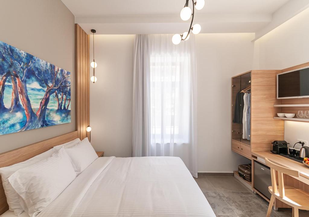 Двухместный (Двухместный номер с 1 кроватью или 2 отдельными кроватями) отеля Epavli Boutique Hotel, Ханья