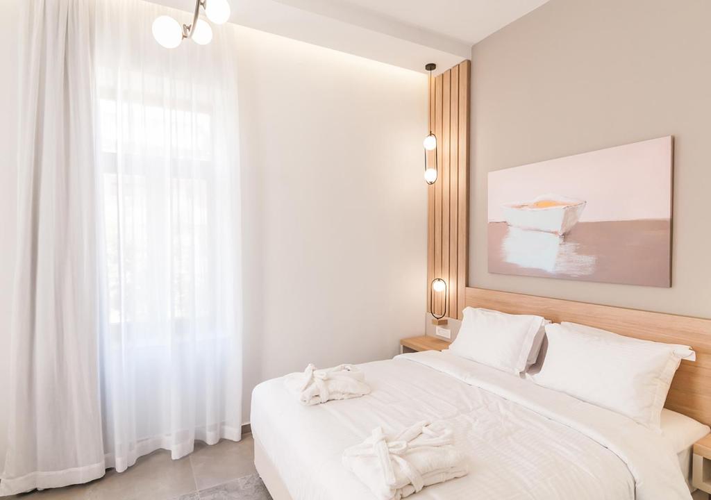 Двухместный (Стандартный двухместный номер с 1 кроватью или 2 отдельными кроватями) отеля Epavli Boutique Hotel, Ханья
