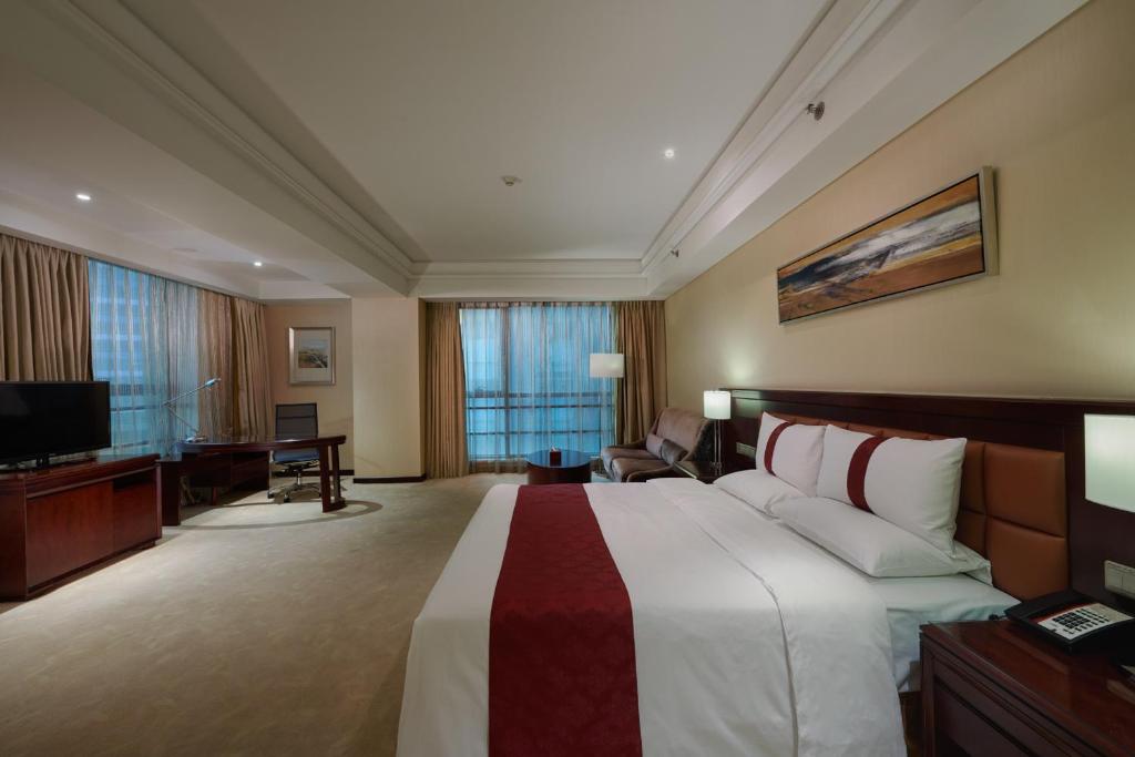 Двухместный (Двухместный номер Делюкс с 1 кроватью) отеля Beijing Baifuyi Hotel, Пекин