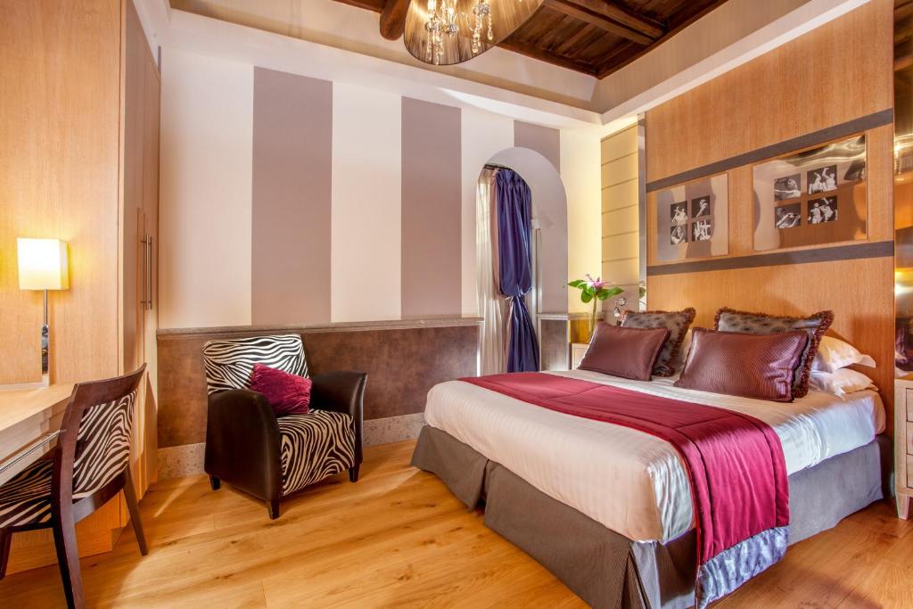 Двухместный (Двухместный номер Делюкс с 1 кроватью), The Inn at the Spanish Steps-Small Luxury Hotels