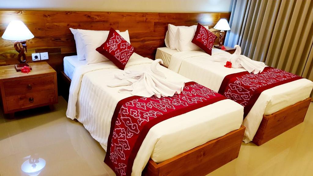 Двухместный (Двухместный номер Делюкс с 2 отдельными кроватями), Swan Inn