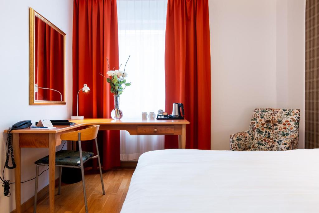 Двухместный (Двухместный номер с 1 кроватью или 2 отдельными кроватями) отеля Best Western Hotel Esplanade, Вестерос