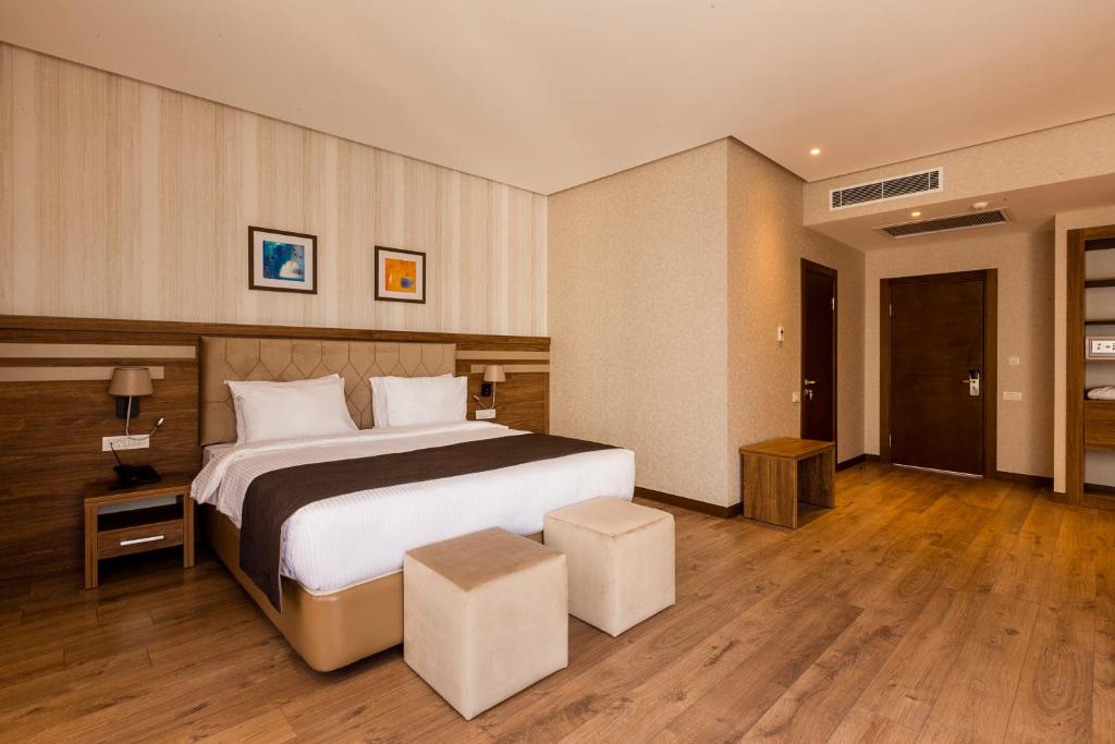 Двухместный (Двухместный номер Делюкс с 1 кроватью или 2 отдельными кроватями) отеля City Park, Баку