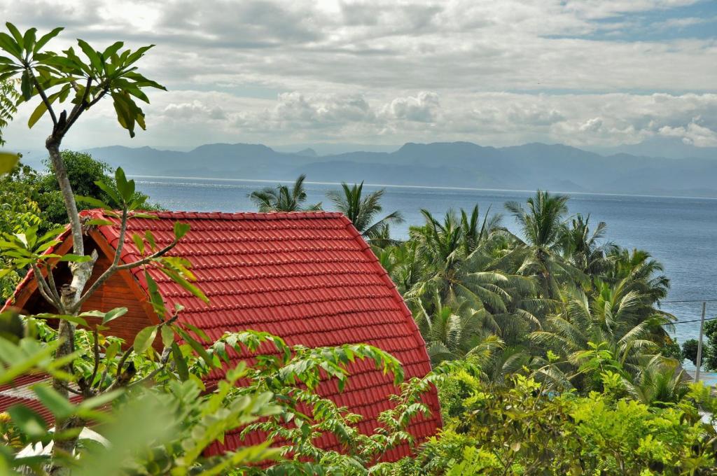 Номер (Бунгало Делюкс с видом на океан и гору Агунг), Petak Cottage