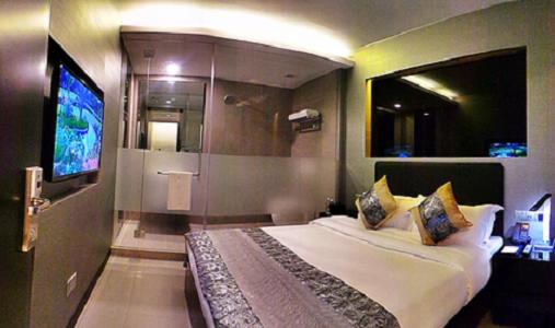 Двухместный (Номер Делюкс с кроватью размера «queen-size») отеля The Southbridge Hotel, Сингапур (город)