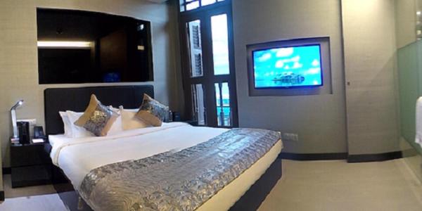 Двухместный (Представительский номер с кроватью размера «king-size») отеля The Southbridge Hotel, Сингапур (город)