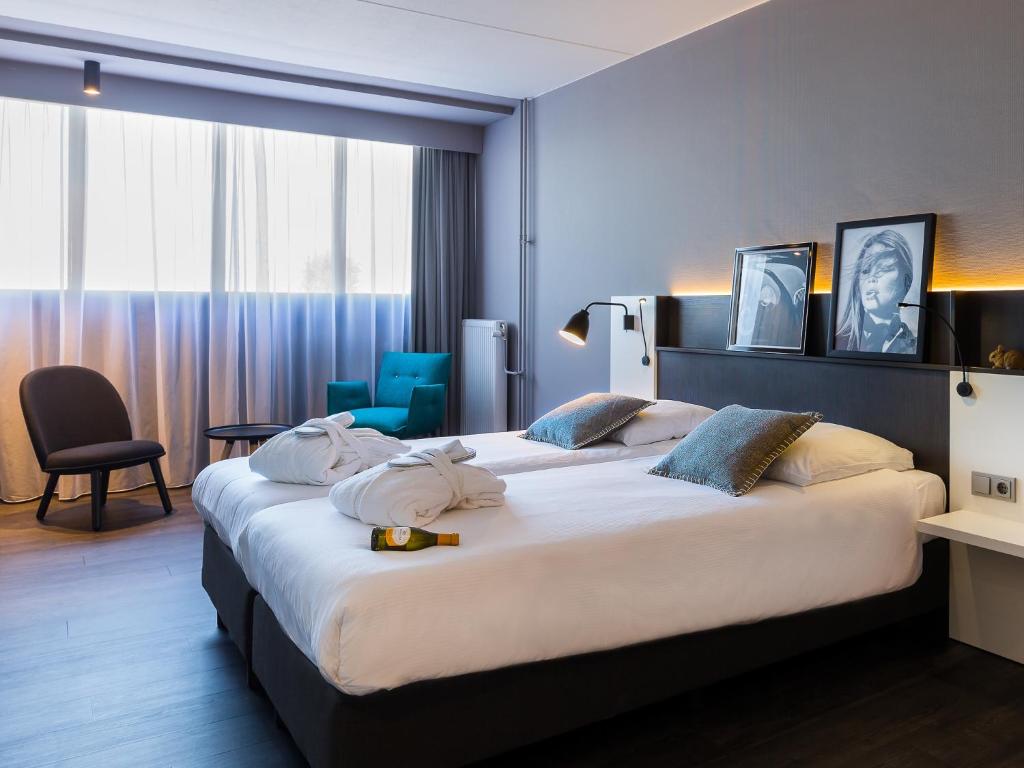 Двухместный (Двухместный номер «Комфорт» с 2 отдельными кроватями) отеля Postillion Amersfoort Veluwemeer, Утрехт