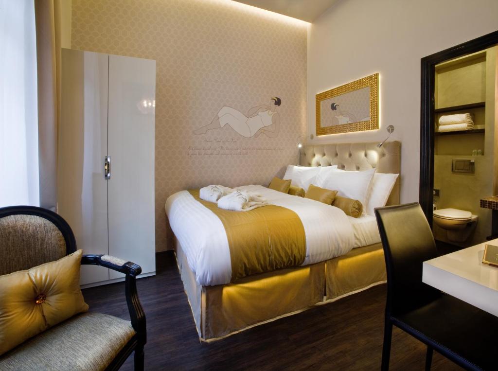 Двухместный (Двухместный номер бизнес-класса с 1 кроватью) отеля Design Hotel Jewel Prague, Прага