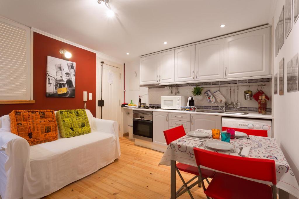 Апартаменты (Апартаменты с 1 спальней - Rua da Regueira) апартамента AlfamaKey, Лиссабон