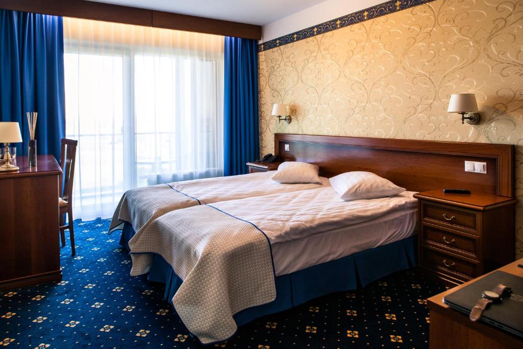 Двухместный (Двухместный номер с 1 кроватью и Новогодним пакетом услуг) отеля SPA Amber Palace, Швентойи