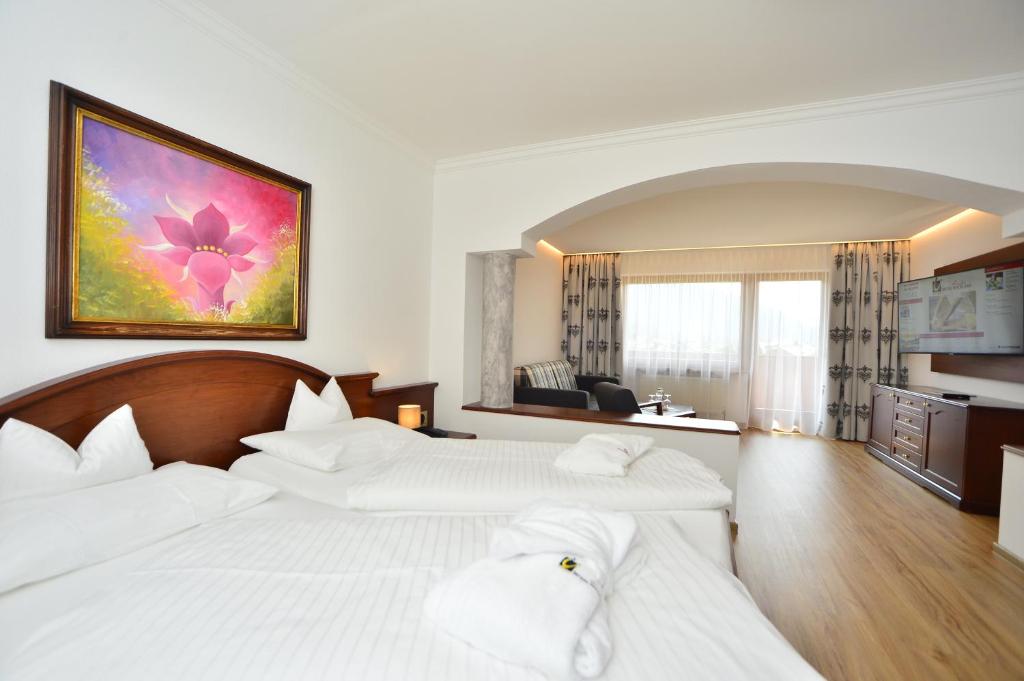 Двухместный (Улучшенный двухместный номер с 1 кроватью) отеля Hotel Residenz Hochland, Зефельд-ин-Тироль