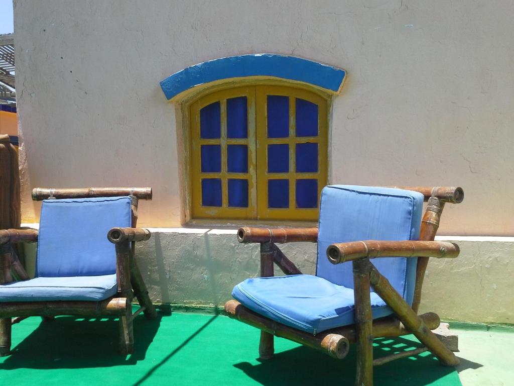 Двухместный (Стандартный двухместный номер с 2 отдельными кроватями и видом на море) хостела Neptune Hotel, Дахаб