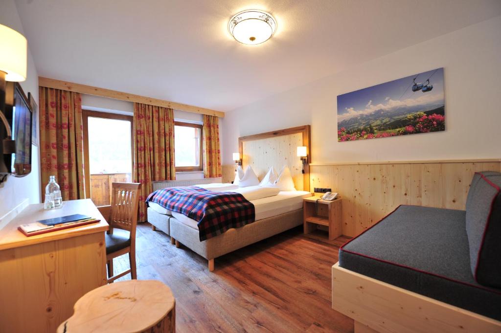 Двухместный (Двухместный номер с 1 кроватью и панорамным видом) отеля Hotel Alpenpanorama, Бриксен-им-Тале