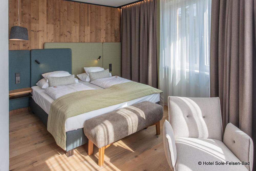 Двухместный (Большой двухместный номер с 1 кроватью) отеля Hotel Sole-Felsen-Bad, Гмюнд