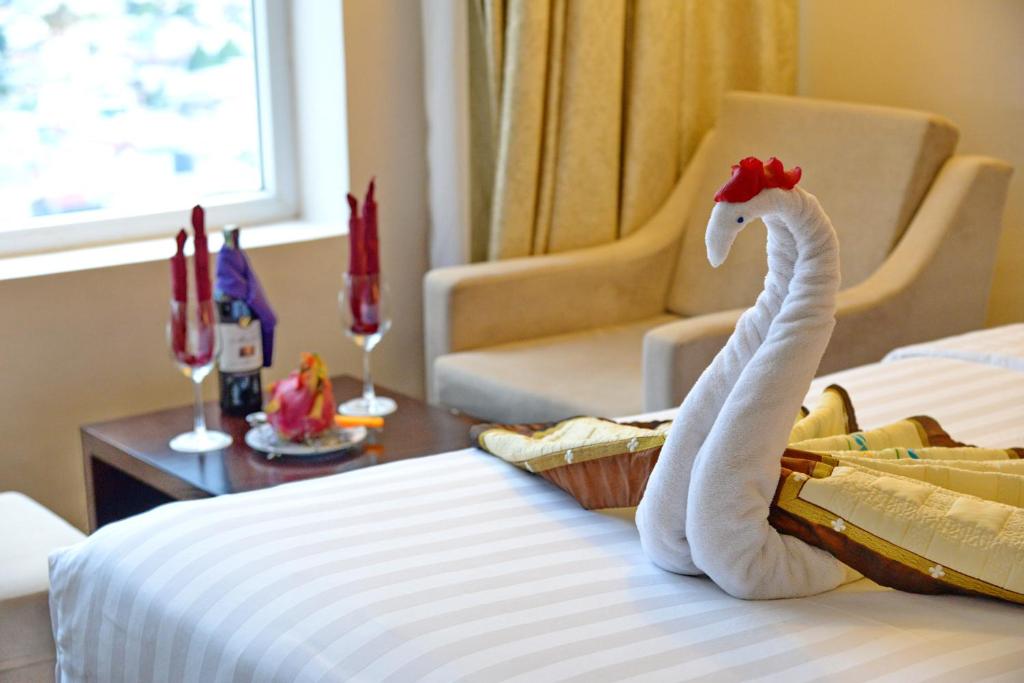 Двухместный (Двухместный номер Делюкс с 1 кроватью) отеля Sai Gon Ban Me Hotel, Буонметхуот