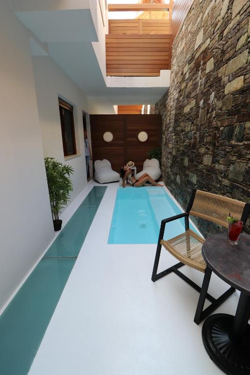 Сьюит (Улучшенный люкс с открытым бассейном), Natura Luxury Boutique Hotel Skopelos