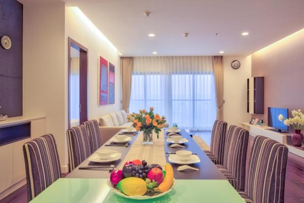 Апартаменты (Апартаменты с 3 спальнями), Lancaster Hanoi Service Apartment