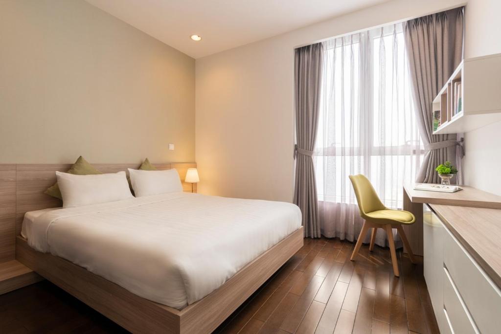 Апартаменты (Апартаменты с 3 спальнями), Lancaster Hanoi Service Apartment