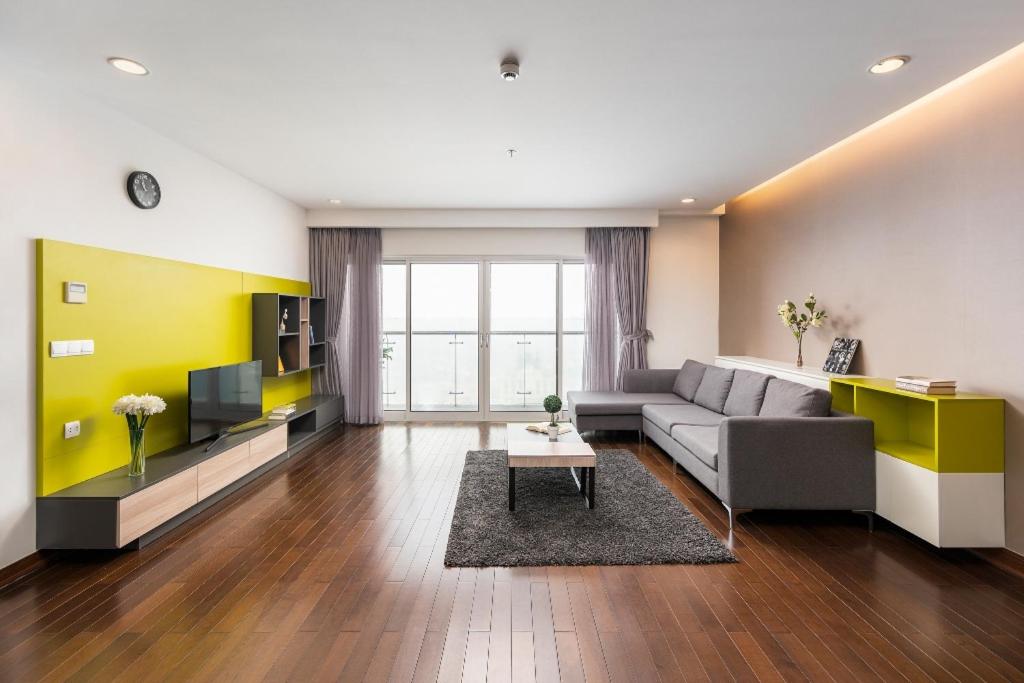 Апартаменты (Апартаменты с 3 спальнями), Lancaster Hanoi Service Apartment