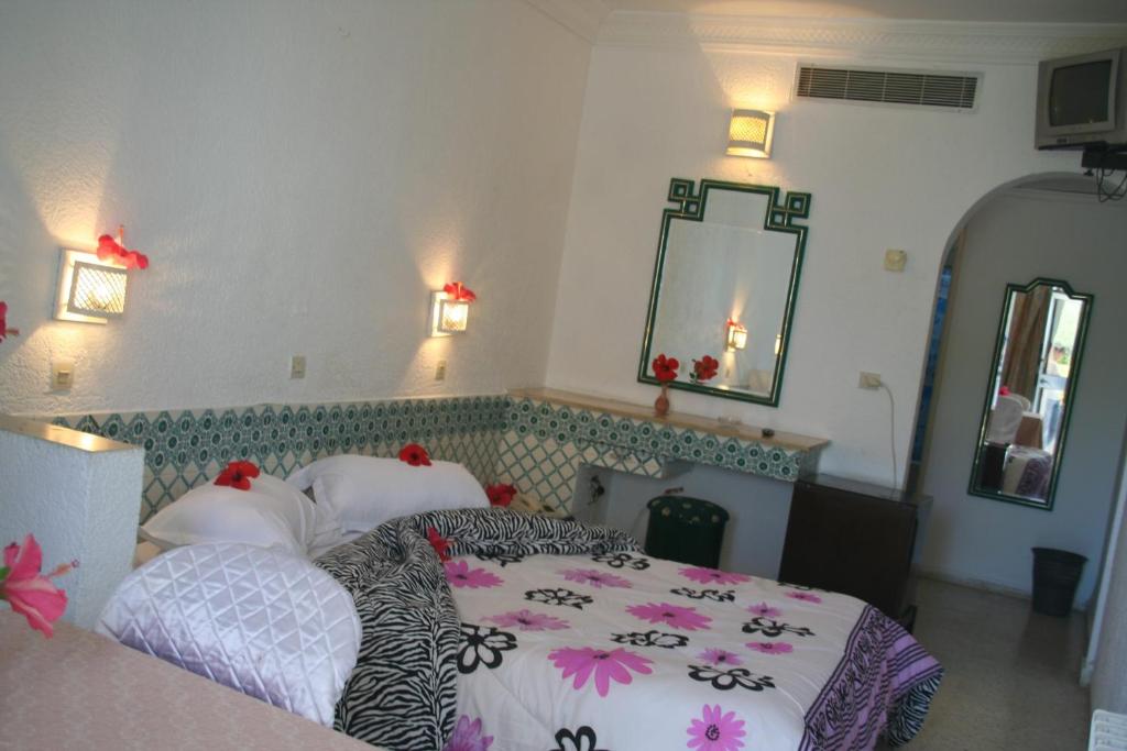 Одноместный (Стандартный одноместный номер) отеля Complexe Touristique Sidi Salem, Бизерта