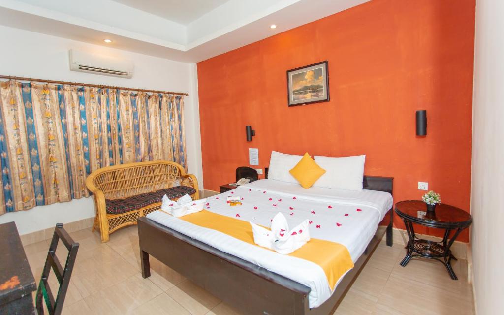 Двухместный (Стандартный двухместный номер с 1 кроватью) отеля Best Central Point Hotel, Пномпень