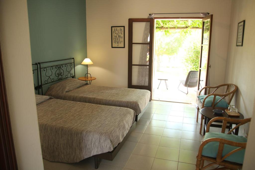 Двухместный (Двухместный номер с 2 отдельными кроватями) гостевого дома Quinta do Rio Country Inn, Силвеш