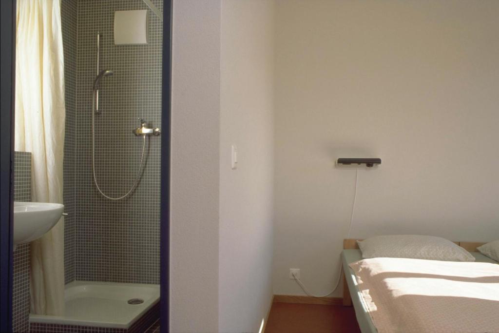 Одноместный (Одноместный номер с собственной ванной комнатой) хостела Zurich Youth Hostel, Цюрих