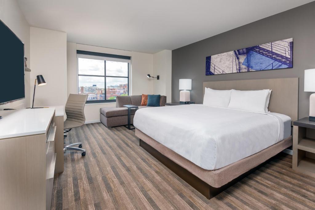 Двухместный (Номер с кроватью размера «king-size») отеля Hyatt House Chicago West Loop, Чикаго