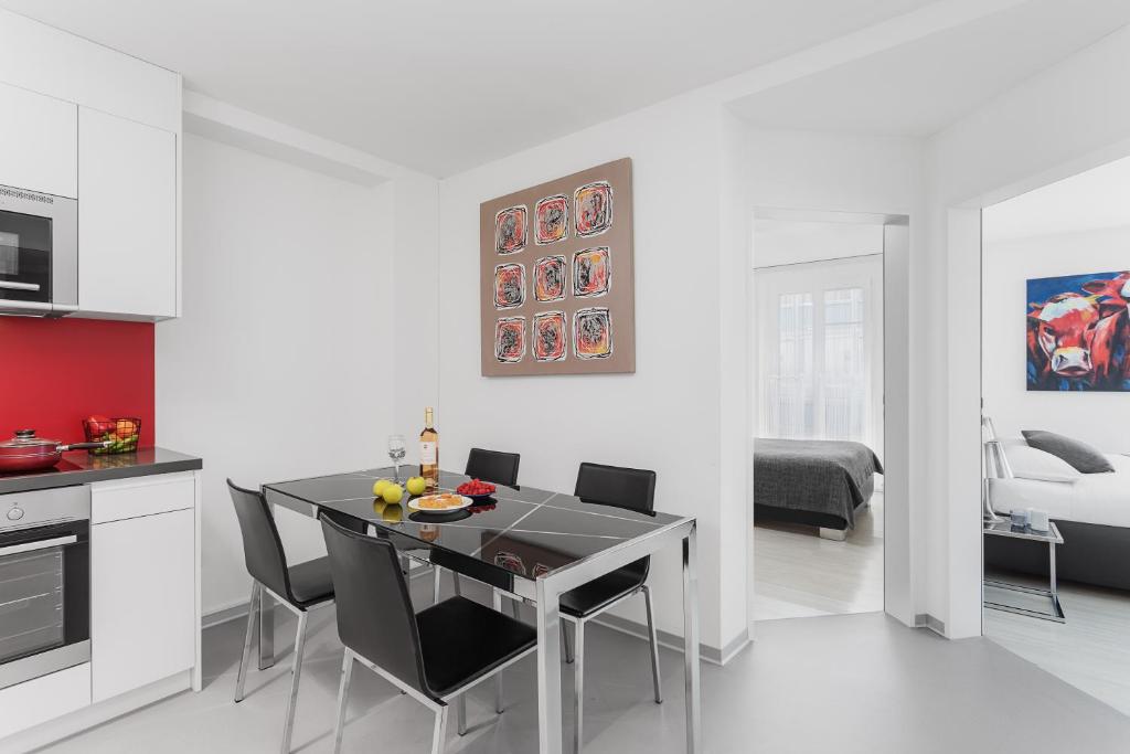 Апартаменты (Junior 2 Bedroom Apartment, Building 2-6), VISIONAPARTMENTS Zurich Cramerstrasse