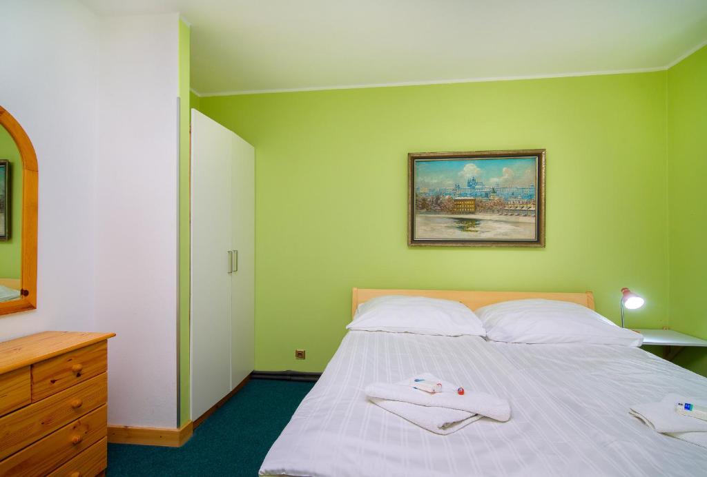 Двухместный (Двухместный номер с 1 кроватью или 2 отдельными кроватями) отеля Max, Прага