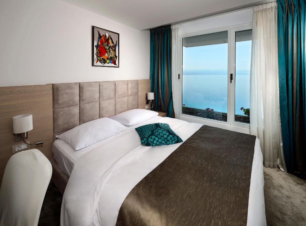 Двухместный (Двухместный номер с 1 кроватью, вид на море) отеля Grand Hotel Adriatic II, Опатия