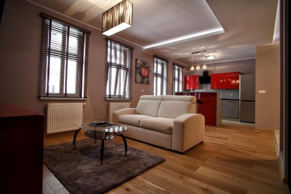 Апартаменты (Апартаменты с 1 спальней) апарт-отеля Aparthotel Dream of Bydgoszcz, Быдгощ