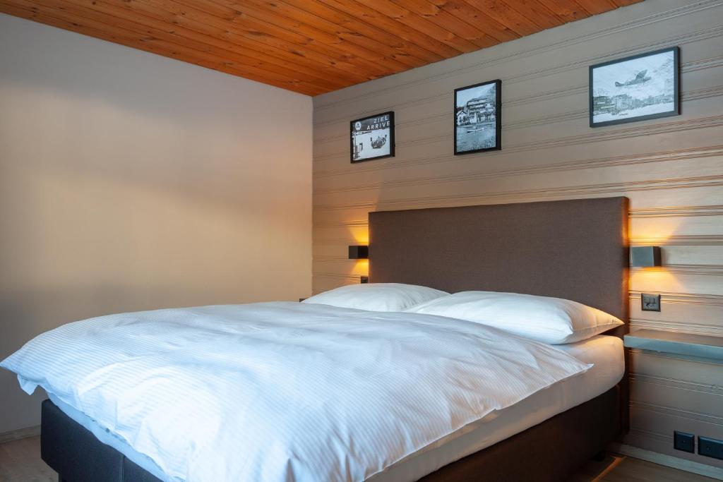 Двухместный (Двухместный номер с 1 кроватью, вид на озеро) отеля Provisorium13 - Hotel Obersee, Ароза