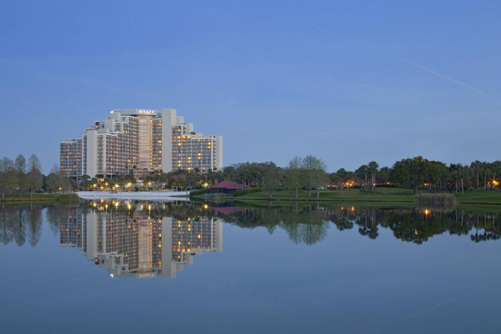 Семейный (Двухместный номер с 1 кроватью, вид на озеро), Hyatt Regency Grand Cypress Disney Area Orlando