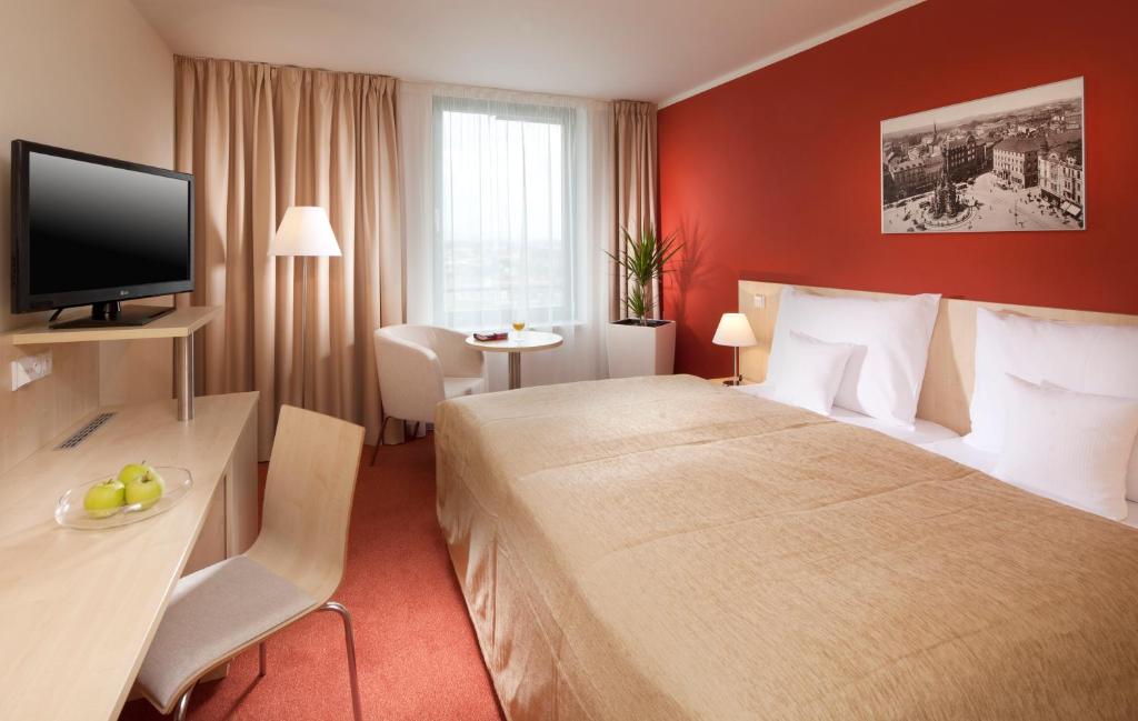 Двухместный (Двухместный номер с 2 отдельными кроватями) отеля Clarion Congress Hotel Olomouc, Оломоуц