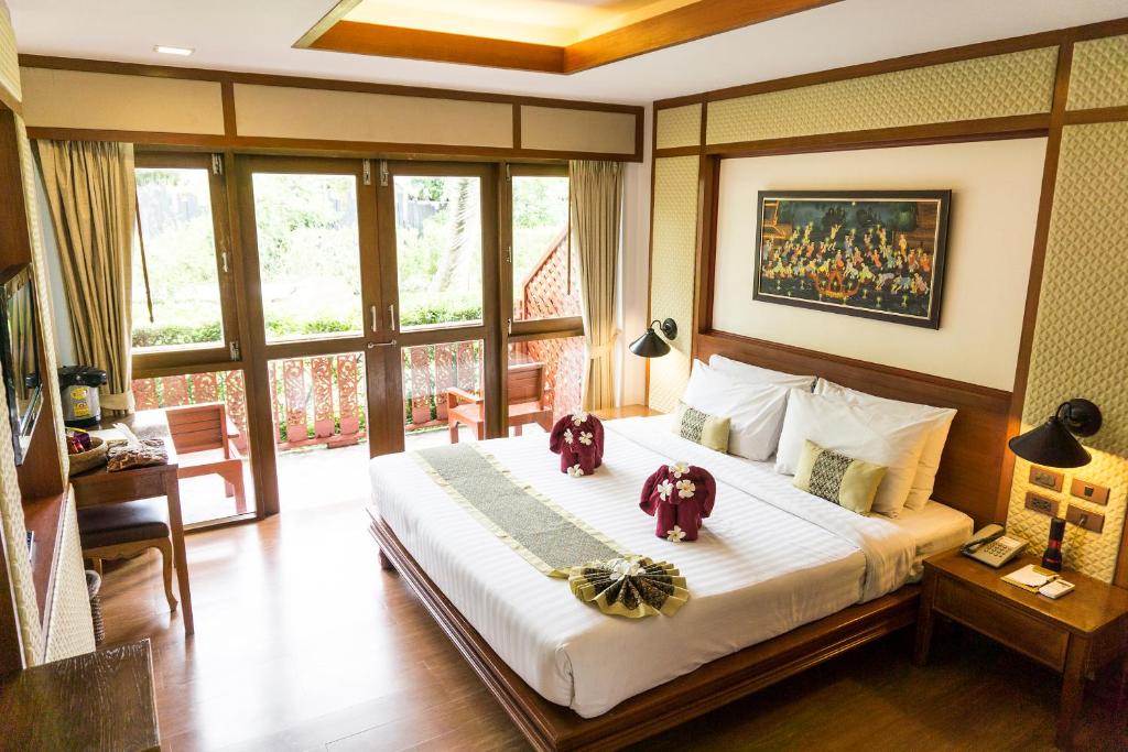Двухместный (Стандартный двухместный номер с 1 кроватью или 2 отдельными кроватями) курортного отеля P.P. Erawan Palms Resort, Пхи-Пхи